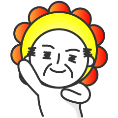 [LINEスタンプ] フラワーフェアリー（おじさん）