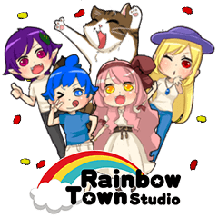 [LINEスタンプ] Color and her best friends！