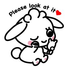 [LINEスタンプ] みみこちゃん