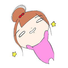 [LINEスタンプ] 下手絵女子