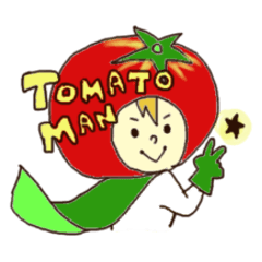 [LINEスタンプ] トマトマンの画像（メイン）