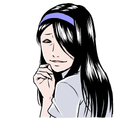 [LINEスタンプ] 戦慄女子 四ッ谷の岩子さん