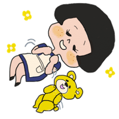 [LINEスタンプ] きままちゃん