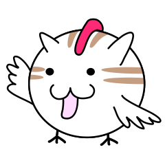 [LINEスタンプ] ぴよねこ（ひよことねこ）