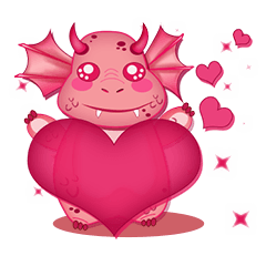 [LINEスタンプ] Baby Dragon