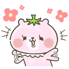 [LINEスタンプ] くまかろん、できました！