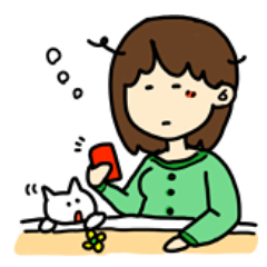 [LINEスタンプ] ねことふたり