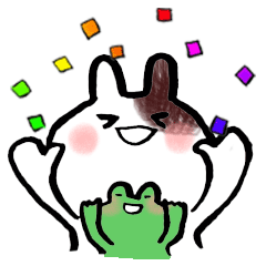 [LINEスタンプ] うささん 2