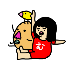 [LINEスタンプ] むーさん＆鼻デカくん 一言スタンプ