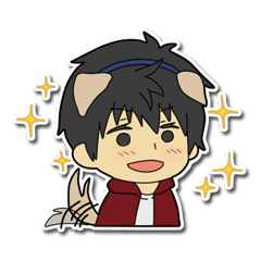 [LINEスタンプ] 犬山くんと猫崎さん