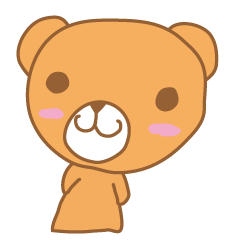 [LINEスタンプ] くまちゃんスタンプ