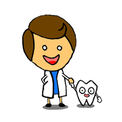 [LINEスタンプ] Dr. Molar ＆ friends