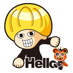 [LINEスタンプ] ニコとクマのリベアの画像（メイン）