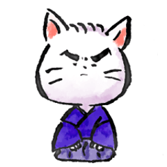 [LINEスタンプ] ねこの助の画像（メイン）