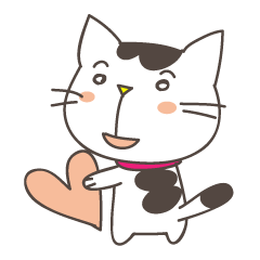 [LINEスタンプ] ブチねこのモモさんスタンプ