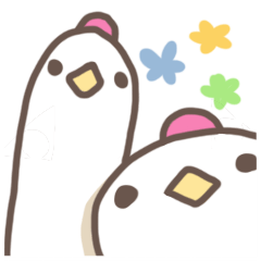 [LINEスタンプ] にわてばちゃん