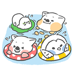 [LINEスタンプ] コナくんとマロちゃん