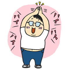 [LINEスタンプ] ドルオタのオタ田くんの画像（メイン）