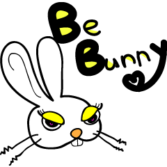 [LINEスタンプ] Be Bunnyの画像（メイン）