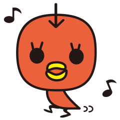 [LINEスタンプ] とりんごの画像（メイン）