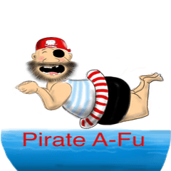 [LINEスタンプ] Pirate - A-Fu