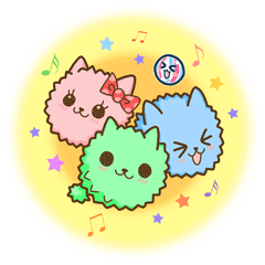 [LINEスタンプ] こんぺいぬ