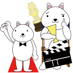 [LINEスタンプ] groovy movieの画像（メイン）