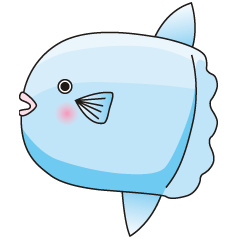 [LINEスタンプ] マンボウの1日