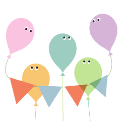 [LINEスタンプ] Balloon Friends vol.3