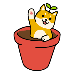 [LINEスタンプ] はちいぬ