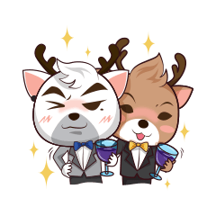 [LINEスタンプ] KaPrao＆KaiJeow