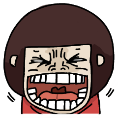[LINEスタンプ] very Ugly
