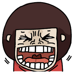 [LINEスタンプ] very Uglyの画像（メイン）