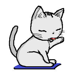 [LINEスタンプ] ねこのいっしょう