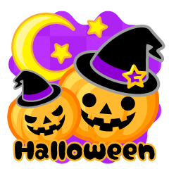 [LINEスタンプ] ハロウィンキャラスタンプの画像（メイン）