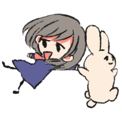 [LINEスタンプ] メンヘラ少女の画像（メイン）