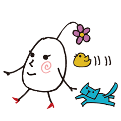 [LINEスタンプ] たま子さんの画像（メイン）