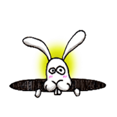 [LINEスタンプ] うさぎさーんの画像（メイン）