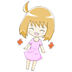 [LINEスタンプ] Mちゃんの日常生活の画像（メイン）