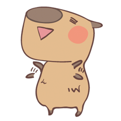 [LINEスタンプ] カピバラのさとしさん