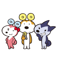 [LINEスタンプ] AABマスコットキャラクターの画像（メイン）