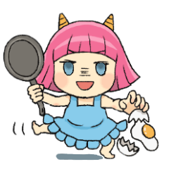 [LINEスタンプ] 鬼 嫁子さん