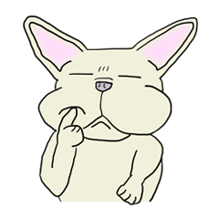 [LINEスタンプ] ぶさいくですみません