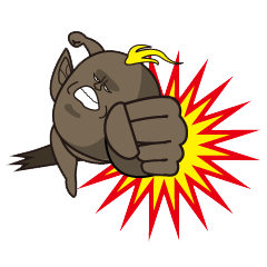 [LINEスタンプ] マオウくん
