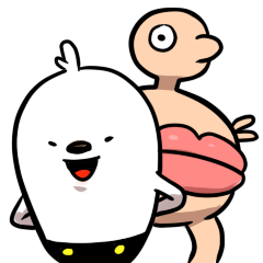 [LINEスタンプ] フィモとピョータンの画像（メイン）