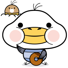 [LINEスタンプ] 太っちょカモメのかもめろ