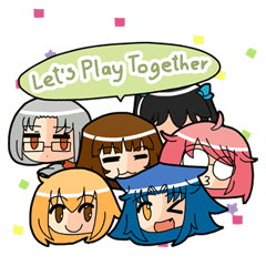 [LINEスタンプ] ゲーマー女の子の日記の画像（メイン）