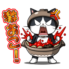 [LINEスタンプ] 土鍋ねこ「どにゃ兵衛」