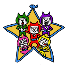 [LINEスタンプ] ねこれんじゃー