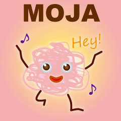 [LINEスタンプ] Moja